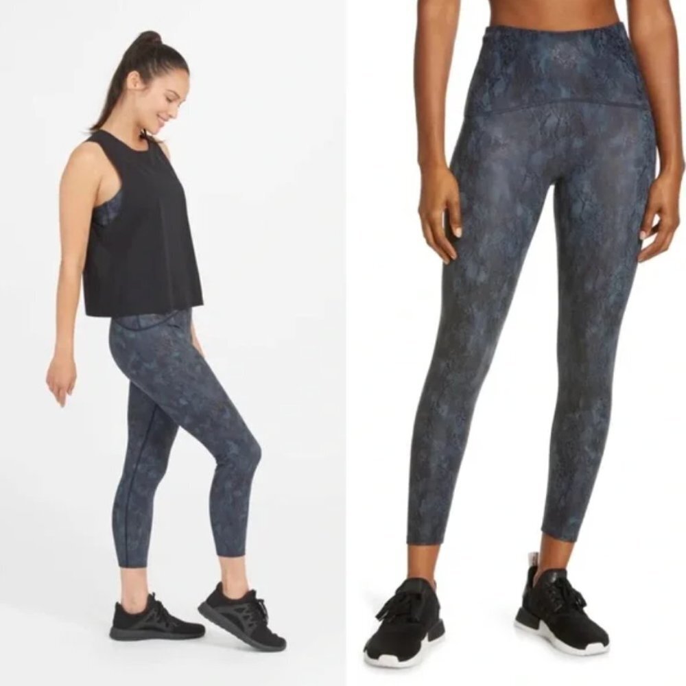 Spanx Reptile 7/8 High Waist Leggings Size Small Limited Edition NEW